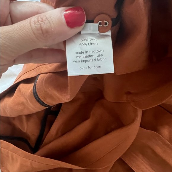 Rachel Comey Rust First Mate's Jumpsuit- Like New - Picture 5 of 6